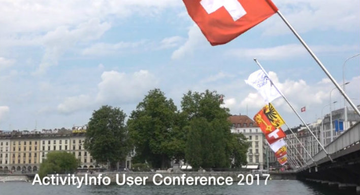 The ActivityInfo User Conference 2017 in Geneva